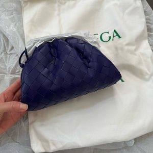 Authentic Bottega Veneta Mini Pouch in Unicorn (Brand New)